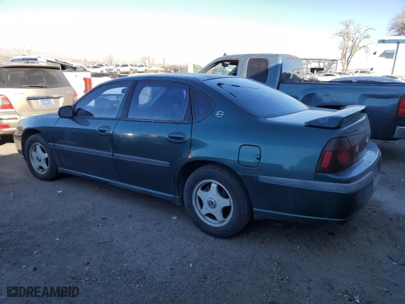 2001 Chevrolet Impala LS with VIN 2G1WH55K019238067, listed as a Copart auction lot 43937455 with 184,316 mi miles and Clean Title. Bid and sale history available at carsss.com. Image 2.