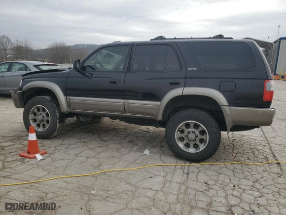 2000 Toyota 4Runner Limited with VIN JT3HN87R9Y0301521, listed as a Copart auction lot 44152905 with 226,077 mi miles and Clean Title. Bid and sale history available at carsss.com. Image 2.