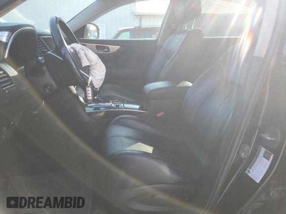 2012 Infiniti FX35 with VIN JN8AS1MW5CM156054, listed as a Copart auction lot 78185764 with 186,803 mi miles and Salvage Title. Bid and sale history available at carsss.com. Image 7.