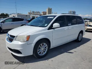 2014 Dodge Grand Caravan SXT z VIN 2C4RDGCG8ER428893, wystawiony jako Copart lot #56671355 z przebiegiem 261 815 mil mil oraz Szkody całkowita. Historia ofert i sprzedaży dostępna na DreamBid. Obrazek 1.
