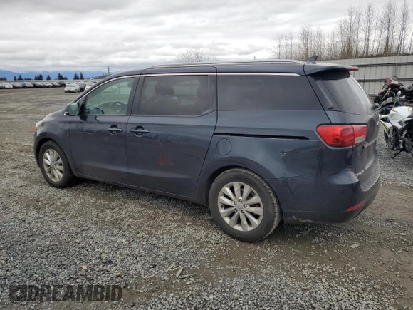 2017 Kia Sedona EX with VIN KNDMC5C11H6272334, listed as a Copart auction lot 46475915 with 205,171 mi miles and Clean Title. Bid and sale history available at carsss.com. Image 2.