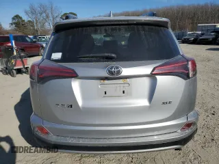 2018 Toyota RAV4 XLE with VIN JTMWFREV9JJ209010, listed as a Copart auction lot 46638075 with 50,553 mi miles and Salvage Title. Bid and sale history available at DreamBid. Image 6.