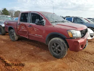 2015 Nissan Titan SV with VIN 1N6AA0EC4FN502992, listed as a Copart auction lot 44897015 with 146,497 mi miles and Salvage title. Bid and sale history available at DreamBid. Image 4.