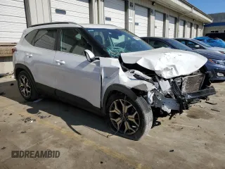 2023 Kia Seltos EX with VIN KNDERCAA3P7421412, listed as a Copart auction lot 48239025 with 45,732 mi miles and Salvage Title. Bid and sale history available at carsss.com. Image 4.