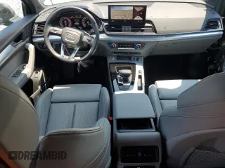 2024 Audi Q5 S line Premium Plus with VIN WA1EAAFY4R2015571, listed as a Copart auction lot 53454545 with 17,135 mi miles and Salvage Title. Bid and sale history available at carsss.com. Image 8.