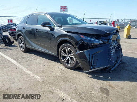 2023 Lexus RX with VIN 2T2BBMCA0PC017018, listed as a IAAI auction lot 41985308 with 21,982 mi miles. Bid and sale history available at carsss.com. Image 1.