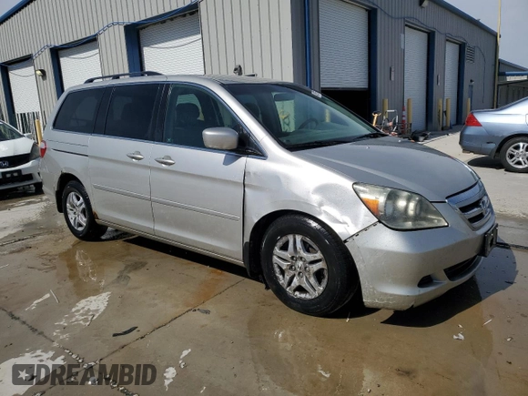 2006 Honda Odyssey EX с VIN 5FNRL38446B435153, выставлен на аукционе Copart как лот 48957765 с пробегом 171 478 миль миль и Списание • Salvage title. История ставок и продаж доступна на DreamBid. Изображение 4.
