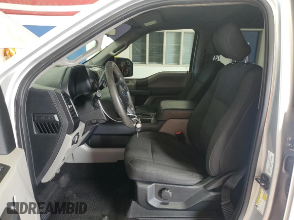 2018 Ford F-150 XL with VIN 1FTEW1EP9JFA75844, listed as a Copart auction lot 43966835 with 133,839 mi miles and Salvage title. Bid and sale history available at DreamBid. Image 7.