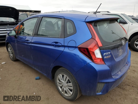 2017 Honda Fit LX with VIN 3HGGK5G50HM702451, listed as a Copart auction lot 80144223 with 82,716 mi miles and Salvage Title. Bid and sale history available at DreamBid. Image 2.