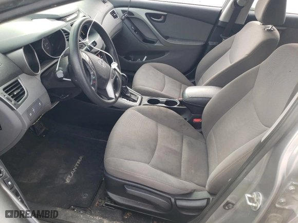 2014 Hyundai Elantra SE with VIN KMHDH4AE0EU092802, listed as a Copart auction lot 48503575 with 169,675 mi miles and Salvage Title. Bid and sale history available at carsss.com. Image 7.