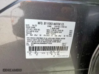 2022 Ford Edge SEL with VIN 2FMPK4J99NBA71535, listed as a Copart auction lot 48102305 with 29,105 mi miles and Salvage Title. Bid and sale history available at carsss.com. Image 13.