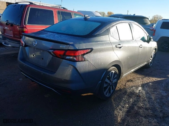 2020 Nissan Versa SR with VIN 3N1CN8FV0LL865187, listed as a IAAI auction lot 40880905 with 79,868 mi miles. Bid and sale history available at carsss.com. Image 4.