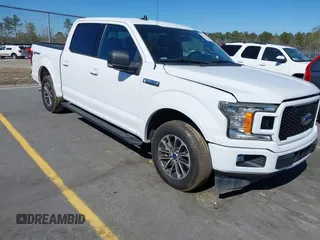 2020 Ford F-150 XL with VIN 1FTEW1CPXLKE54719, listed as a IAAI auction lot 41825740 with 53,892 mi miles. Bid and sale history available at carsss.com. Image 1.