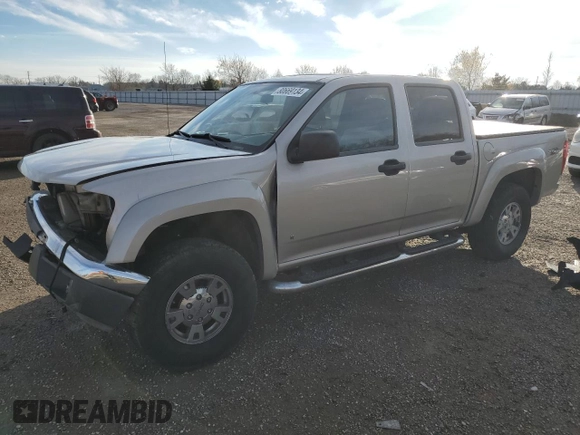 2007 GMC Canyon SLE2 with VIN 1GTDT13E378165526, listed as a Copart auction lot 80669134 with 148,984 mi miles and Salvage Title. Bid and sale history available at carsss.com. Image 1.