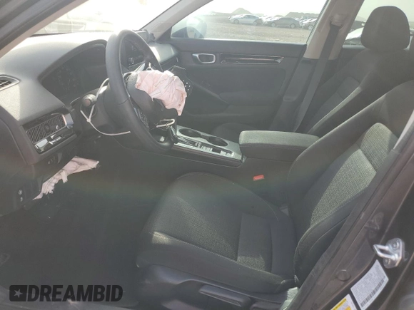 2023 Honda Civic EX with VIN 2HGFE1F7XPH317930, listed as a Copart auction lot 63257205 with 44,600 mi miles and Salvage title. Bid and sale history available at DreamBid. Image 7.
