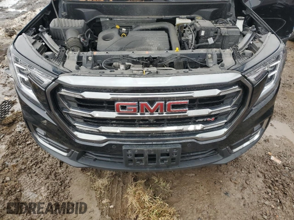 2024 GMC Terrain AT4 with VIN 3GKALYEG7RL177925, listed as a Copart auction lot 50563215 with 14,169 mi miles and Salvage title. Bid and sale history available at DreamBid. Image 12.