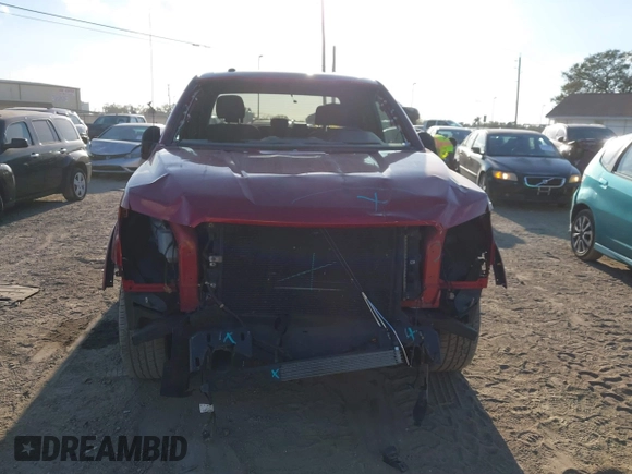 2017 Ford F-150 XL with VIN 1FTEX1CF6HFA57562, listed as a IAAI auction lot 41131686 with 80,985 mi miles. Bid and sale history available at carsss.com. Image 12.