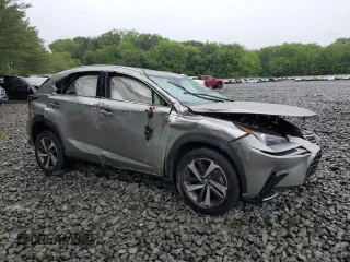 2020 Lexus NX 300 with VIN JTJGARDZ3L5015895, listed as a Copart auction lot 58549155 with 21,905 mi miles and Salvage title. Bid and sale history available at DreamBid. Image 4.