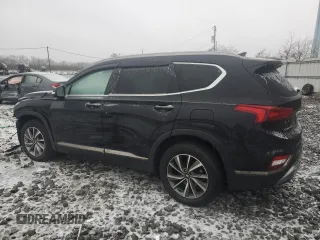 2019 Hyundai Santa Fe Limited with VIN 5NMS5CAD6KH000603, listed as a Copart auction lot 44112055 with 71,460 mi miles and Salvage Title. Bid and sale history available at carsss.com. Image 2.