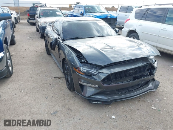 2019 Ford Mustang GT with VIN 1FA6P8CF7K5201541, listed as a IAAI auction lot 41360159 with 11,867 mi miles. Bid and sale history available at carsss.com. Image 1.