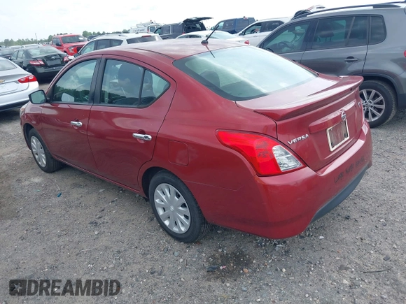 2019 Nissan Versa SV with VIN 3N1CN7AP5KL835880, listed as a IAAI auction lot 42500455 with 106,315 mi miles and . Bid and sale history available at DreamBid. Image 3.