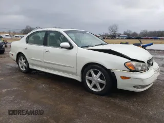 2004 Infiniti I35 with VIN JNKDA31A04T208437, listed as a Copart auction lot 45106595 with 77,132 mi miles and Salvage Title. Bid and sale history available at carsss.com. Image 4.