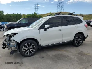 2017 Subaru Forester Touring with VIN JF2SJGTC0HH403785, listed as a Copart auction lot 64821175 with 128,761 mi miles and Salvage title. Bid and sale history available at DreamBid. Image 1.