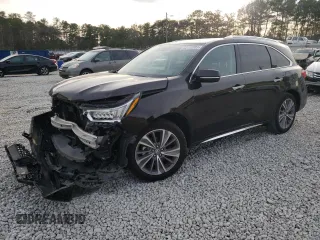 2018 Acura MDX Technology z VIN 5J8YD3H5XJL002185, wystawiony jako Copart lot #43122505 z przebiegiem 81 278 mil mil oraz Szkoda całkowita • Salvage title. Historia ofert i sprzedaży dostępna na DreamBid. Obrazek 1.