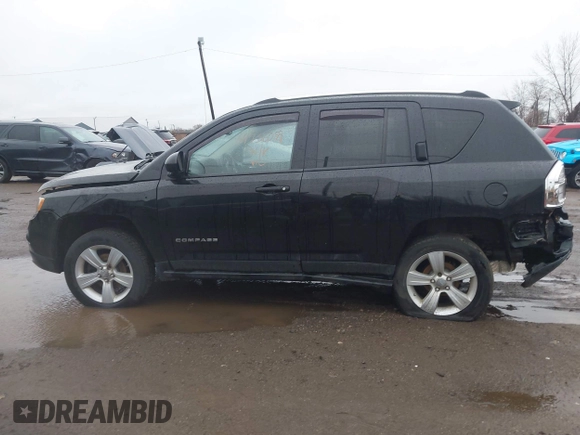 2012 Jeep Compass Sport with VIN 1C4NJDBB9CD658843, listed as a IAAI auction lot 41936099 with 216,780 mi miles and . Bid and sale history available at DreamBid. Image 14.