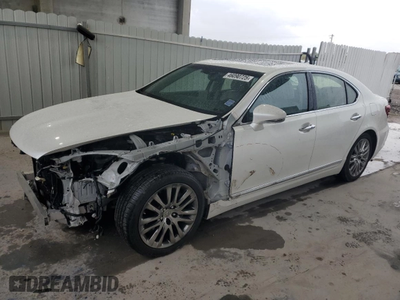 2016 Lexus LS 460 with VIN JTHBL5EF1G5140323, listed as a Copart auction lot 46090725 with 62,707 mi miles and Salvage title. Bid and sale history available at DreamBid. Image 1.