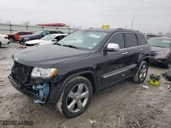 2013 Jeep Grand Cherokee Limited with VIN 1C4RJFBG7DC639191, listed as a Copart auction lot 43174375 with 107,569 mi miles and Salvage Title. Bid and sale history available at carsss.com. Image 1.