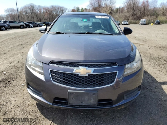 2011 Chevrolet Cruze LS with VIN 1G1PD5SH7B7167462, listed as a Copart auction lot 53734105 with 124,255 mi miles and Clean Title. Bid and sale history available at carsss.com. Image 5.