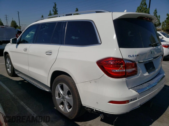 2017 Mercedes-Benz GLS with VIN 4JGDF6EEXHA908786, listed as a Copart auction lot 60661303 with 71,527 mi miles. Bid and sale history available at carsss.com. Image 2.