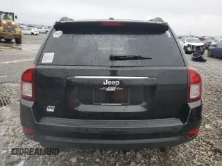 2017 Jeep Compass Sport with VIN 1C4NJCBA2HD147449, listed as a Copart auction lot 89077535 with 132,150 mi miles and Salvage Title. Bid and sale history available at carsss.com. Image 6.