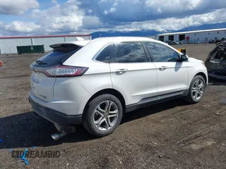 2016 Ford Edge Titanium with VIN 2FMPK4K92GBB59330, listed as a IAAI auction lot 41954797 with 143,092 mi miles. Bid and sale history available at carsss.com. Image 4.
