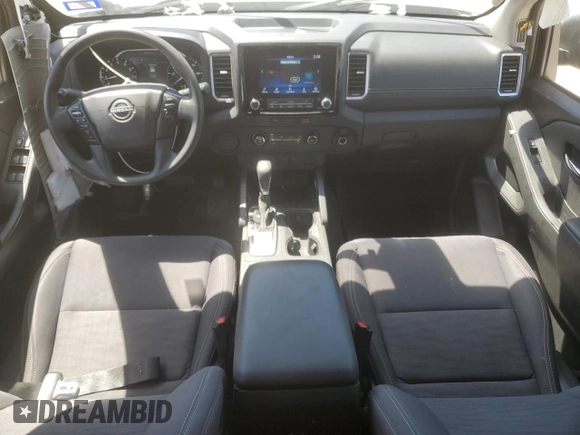 2023 Nissan Frontier SV with VIN 1N6ED1EJ9PN662851, listed as a Copart auction lot 52243205 with 48,708 mi miles and Salvage title. Bid and sale history available at DreamBid. Image 8.