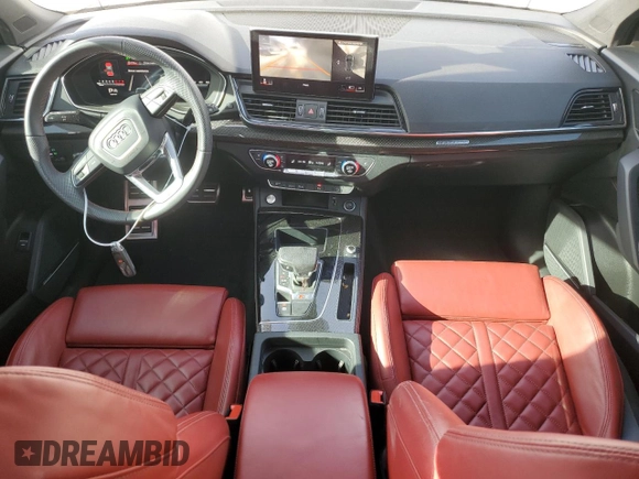 2023 Audi SQ5 Sportback Premium Plus z VIN WA124AFY3P2032515, wystawiony jako Copart lot #84814574 z przebiegiem 17 901 mil mil oraz Szkoda całkowita • Salvage title. Historia ofert i sprzedaży dostępna na DreamBid. Obrazek 8.