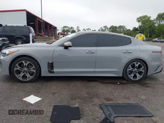 2021 Kia Stinger GT-Line with VIN KNAE15LA6M6091313, listed as a IAAI auction lot 41409011 with 34,356 mi miles. Bid and sale history available at carsss.com. Image 15.