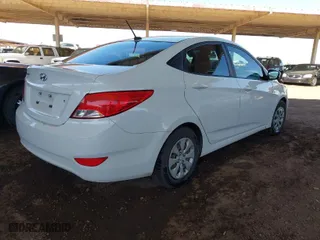 2016 Hyundai Accent SE with VIN KMHCT4AEXGU127858, listed as a IAAI auction lot 41847611 with 146,096 mi miles. Bid and sale history available at carsss.com. Image 4.