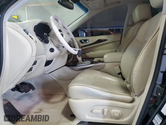 2014 Infiniti QX60 with VIN 5N1AL0MM0EC509273, listed as a Copart auction lot 55065875 with 153,349 mi miles and Salvage Title. Bid and sale history available at DreamBid. Image 7.