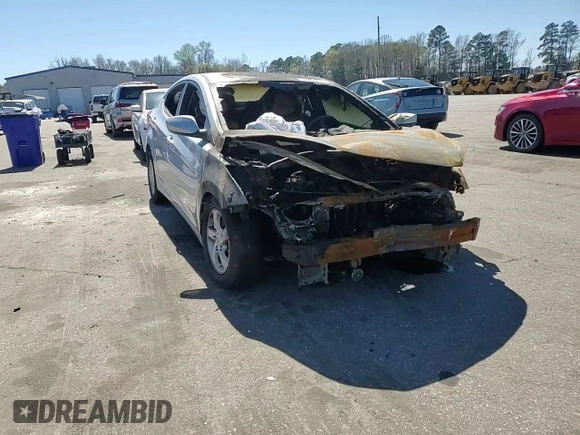 2014 Hyundai Elantra SE with VIN 5NPDH4AE1EH466624, listed as a Copart auction lot 50039175 with Not Provided miles and Salvage Title. Bid and sale history available at DreamBid. Image 11.