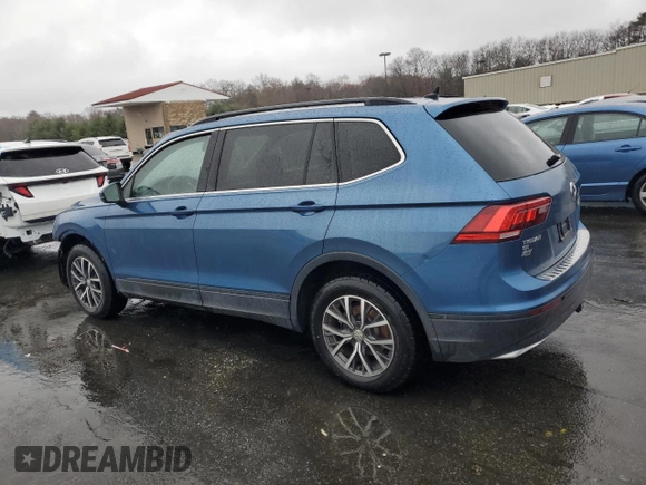 2019 Volkswagen Tiguan SE with VIN 3VV2B7AX9KM183777, listed as a Copart auction lot 51765605 with 80,492 mi miles and Salvage Title. Bid and sale history available at DreamBid. Image 2.