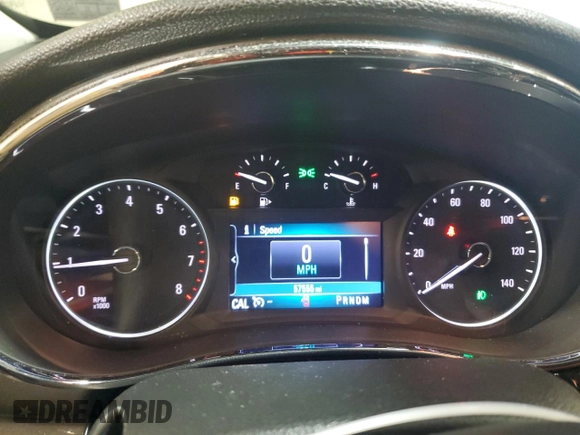 2019 Buick Encore Sport Touring with VIN KL4CJ2SB6KB927719, listed as a Copart auction lot 50040595 with 57,555 mi miles and Salvage Title. Bid and sale history available at DreamBid. Image 9.