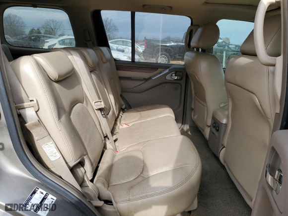 2008 Nissan Pathfinder SE with VIN 5N1AR18B88C621451, listed as a Copart auction lot 42197135 with NaN miles and Clean Title. Bid and sale history available at carsss.com. Image 11.