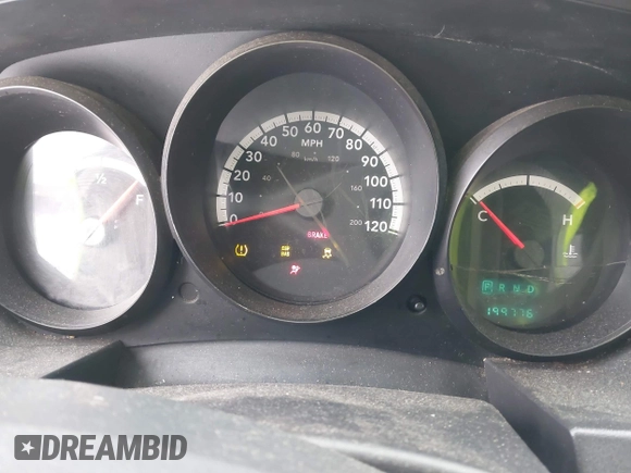 2009 Dodge Grand Caravan with VIN 2D8HN11E19R703857, listed as a IAAI auction lot 41195565 with 199,776 mi miles and . Bid and sale history available at DreamBid. Image 7.