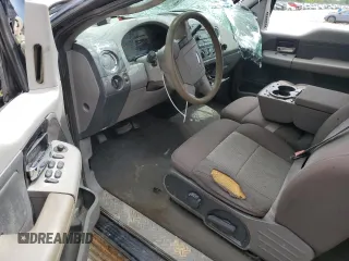 2005 Ford F-150 XLT with VIN 1FTPX145X5FA92244, listed as a Copart auction lot 61569865 with 184,219 mi miles and Salvage title. Bid and sale history available at DreamBid. Image 8.