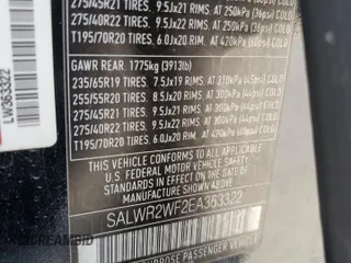 2014 Land Rover Range Rover Sport HSE with VIN SALWR2WF2EA363322, listed as a Copart auction lot 49167275 with 118,819 mi miles and Clean Title. Bid and sale history available at carsss.com. Image 13.