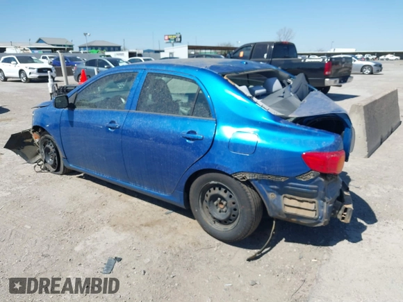 2010 Toyota Corolla with VIN 1NXBU4EE8AZ295248, listed as a IAAI auction lot 41837931 with 1 mi miles. Bid and sale history available at carsss.com. Image 3.