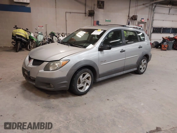 2004 Pontiac Vibe GT with VIN 5Y2SN62L94Z459646, listed as a IAAI auction lot 41552003 with 174,045 mi miles. Bid and sale history available at carsss.com. Image 2.