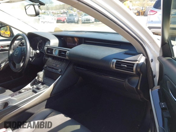2016 Lexus IS 200t with VIN JTHBA1D24G5017984, listed as a IAAI auction lot 41975287 with 80,759 mi miles and . Bid and sale history available at DreamBid. Image 5.